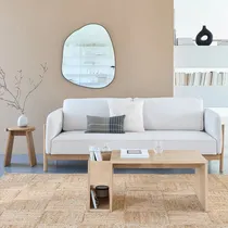 Comprar Mesa De Centro Estilo Nórdico Genaro Color Duna Tu Mesita