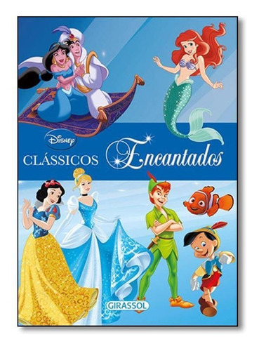 Livro Clássicos Encantados Disney Girassol Edição De Luxo