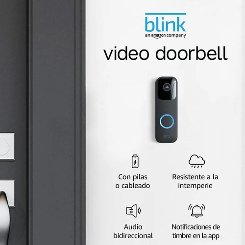 Timbre Ring Video Portero Smart Inteligente Alexa-alarma