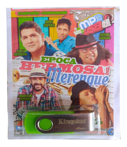 Memoria Usb Grabada Con Mil Canciones (merengue)