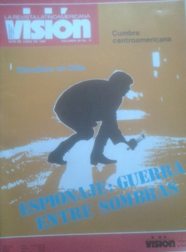 Revista Visión 16/30 Junio 1986 / Espionaje Guerra Sombras