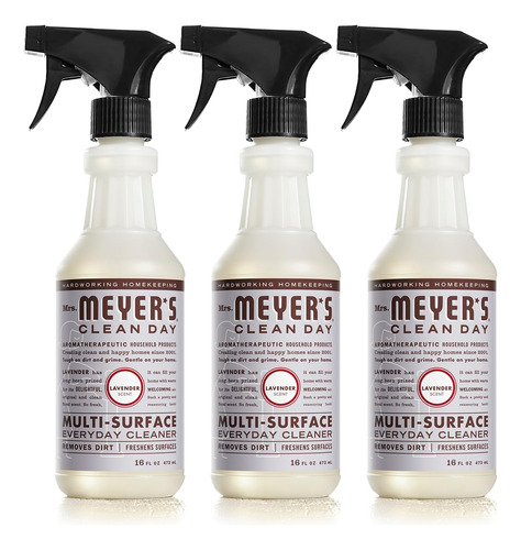 Mrs. Meyer's Multiuso Con Aroma Lavanda - Pack 3