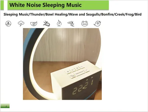 Z*prime White Noise Sleep Lamp, Night Lamp *ss | MercadoLivre