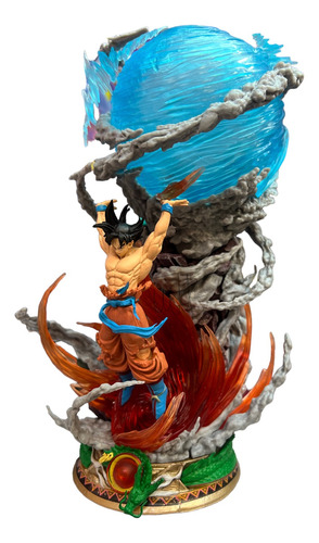 Goku Genkidama Figura Son Goku Genki Dama Poder Dragon Ball