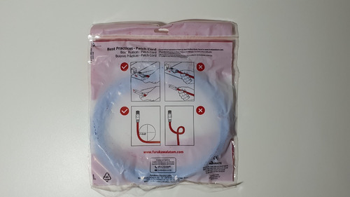 Imagem 4 de 9 de Kit 10 Cabo Patch Cord Furukawa Gigalan Cat6 1,5mt 35123602