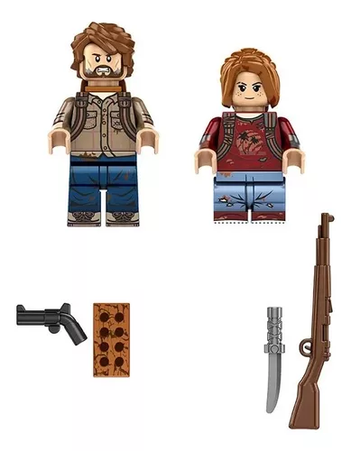 Boneco Bloco Montar Ellie The Last Of Us - Stocktoys