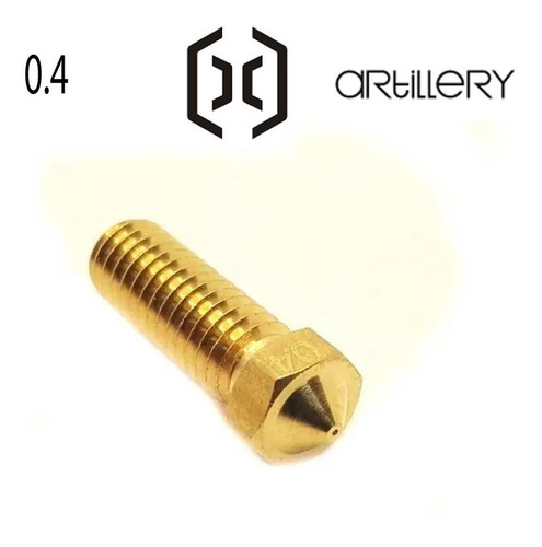 1 Extrusor (nozzle) 0.4mm Artillery Genius Factura Incluida