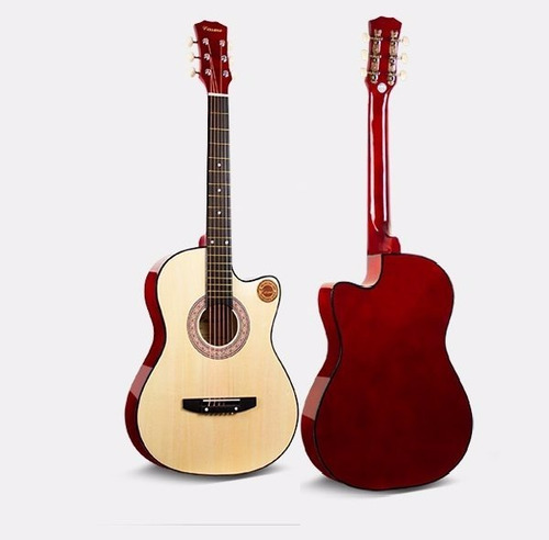 Imagen 2 de 4 de Guitarra Clasica Acustica Con Funda De Regalo