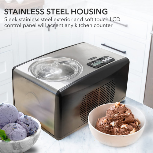 Máquina Para Hacer Helado Icm-15ls, 1.5 L