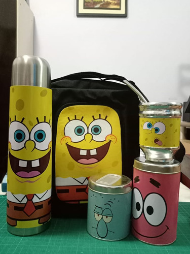 Set Matero Kit Matero Bob Esponja