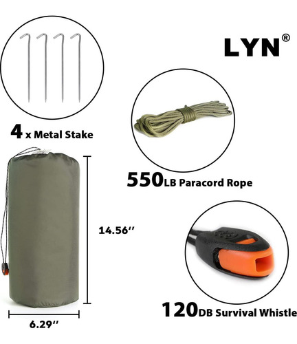 Wild Must:lyn Carpa De Refugio De Emergencia De Supervivenci