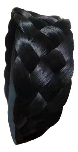 Diadema Trenzada Para El Pelo, Banda Elástica Gruesa Para