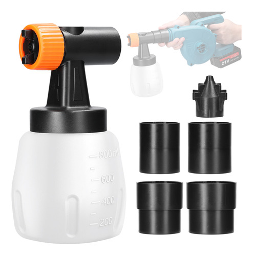 Kit Conversión Cabezal Pintura En Spray Máquina Sopladora De