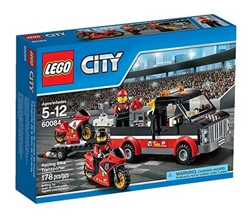 Vehículos Gran Lego City Racing Moto Transportador