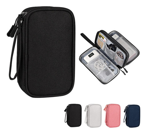 Estuche Cargador Usb Organizador Bolsa De Cables Impermeable