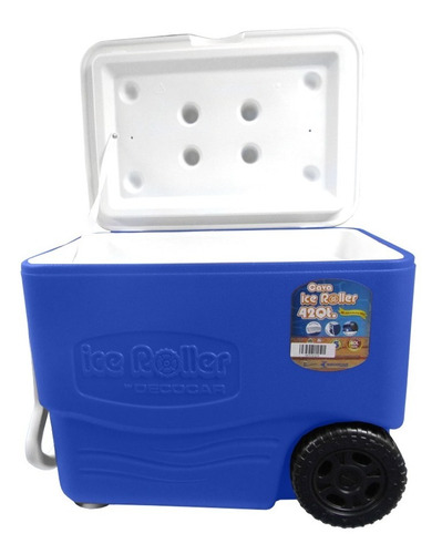 Cava Playera Con Ruedas 40 Lts Ice Roller Standard Decocar