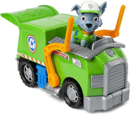 Paw Patrol Rocky Recycle Truck Camion De Reciclaje Juguete