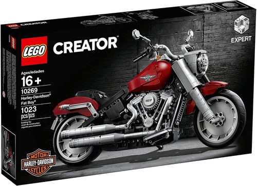 Lego 10269 Creator Expert Harley Davidson Fat Boy Armable !!