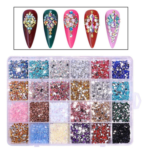 Y 3 X 3500 Uds. De Diamantes De Imitación Para Decoración De