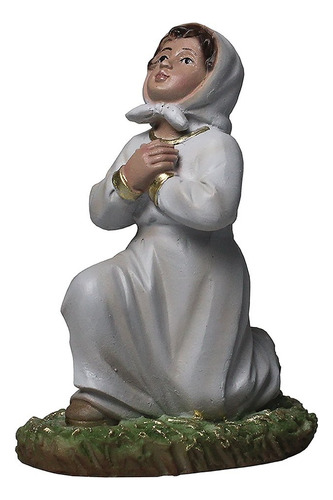 Imagem Três 3 Pastorinhos De Fátima Resina 12 Cm
