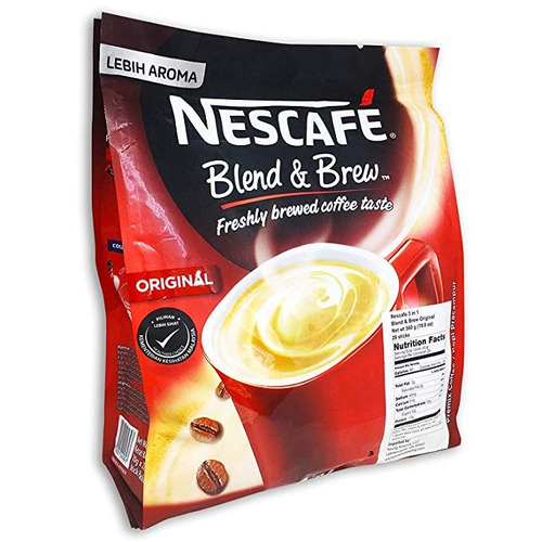 4-pack Nescafé 3-in-1 Mezcla Original Y Brew Premix Café Ins