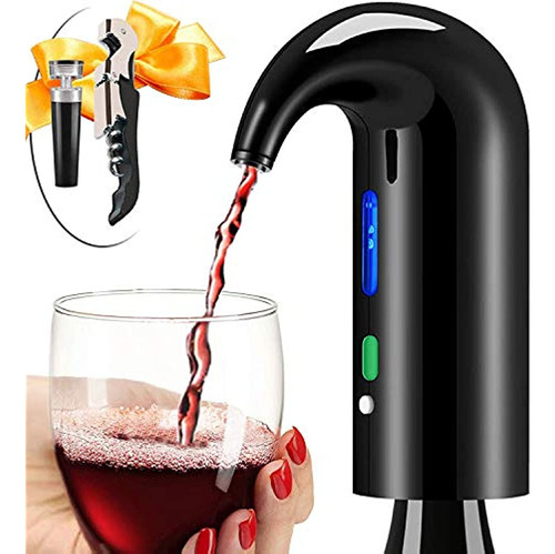 Aireador De Vino Decantador De Vino Eléctrico Los Más Vendid