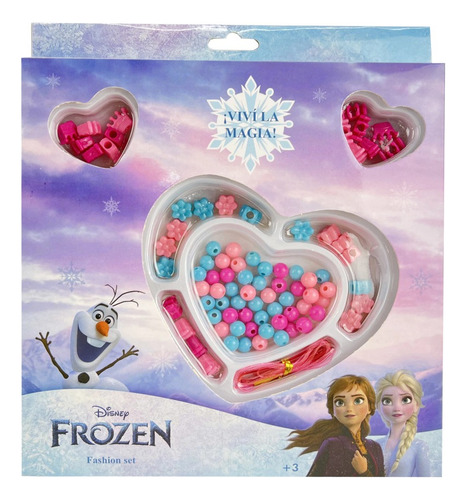 Set Para Armar Bijou Pulseras Frozen Mostacillas 52887