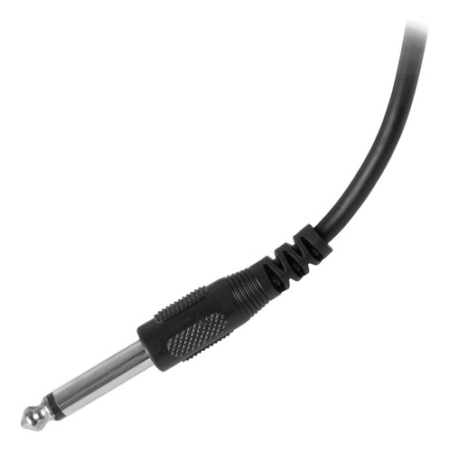 Micrófono Unidireccional Dm250 Metalizado, Philco Color Negro