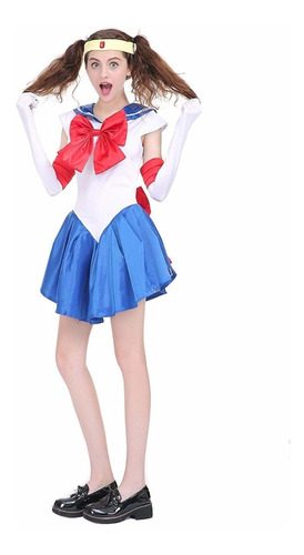 Disfraz Cosplay Vestido Sailor Moon Envío Gratis