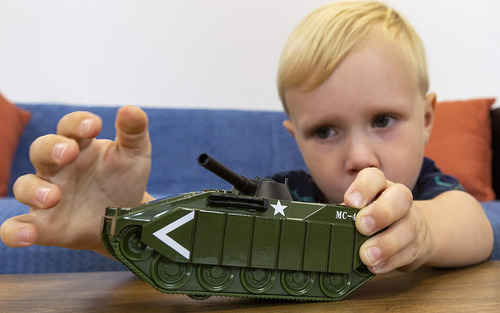 Camión Cohete Militar Verde, Tanque Blindado Corgi