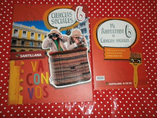 Ciencias Sociales 6 Santillana Va Con Vos +anotatodo Sin Uso