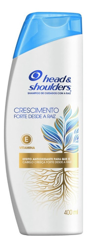  Shampoo Crescimento Forte Desde A Raiz 400ml Head & Shoulders