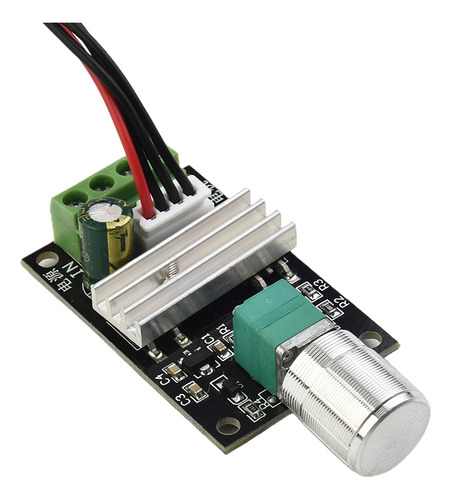 Controlador De Velocidad Pwm 6v 12v 24v 28v Dc 3a Regulador