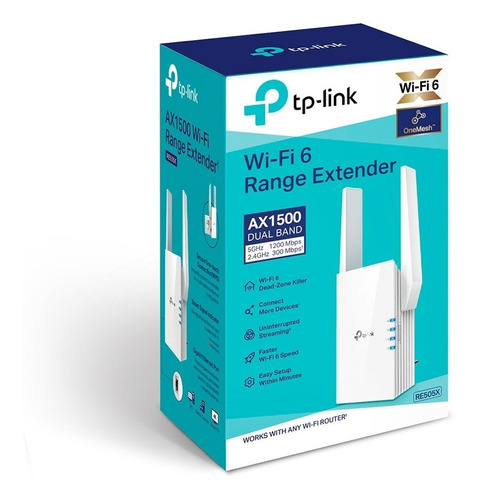 Fpc Extensor Repetidor Tplink Re505x Ax1500 Wifi 6 1200mbps