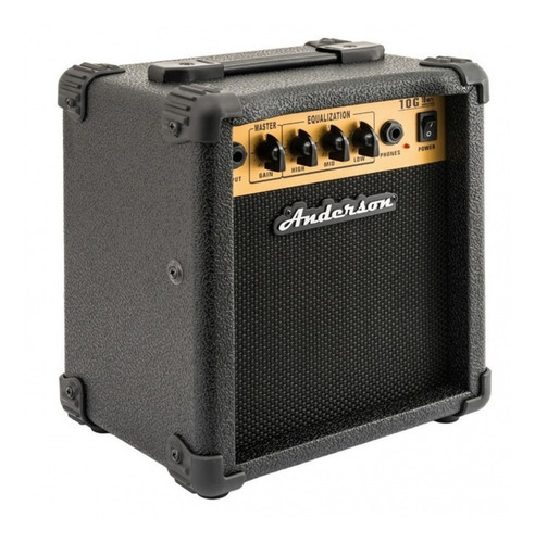 Amplificador Para Guitarra Eléctrica Anderson G10 Con Distor