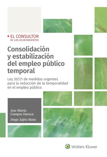 Consolidación Y Estabilización Del Empleo Público Temporal