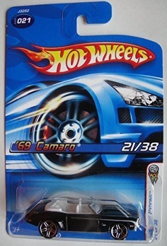 Hot Wheels 2006 Primeras Ediciones Negro '69 Camaro