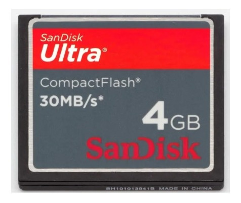 Compact Flash Cartao De Memoria 4gb (Usado)
