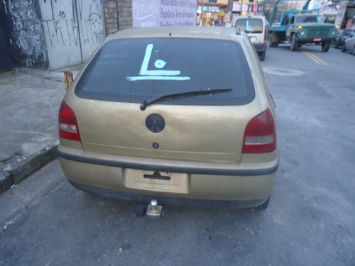 Sucata Vw Gol G3 Power Motor 1.0 16v Cabeçote C/ Nota Cambio