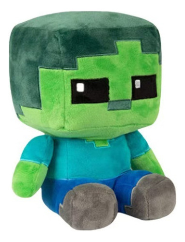 Juego De Peluche Minecraft De 2 Piezas, Regalo Para Niños