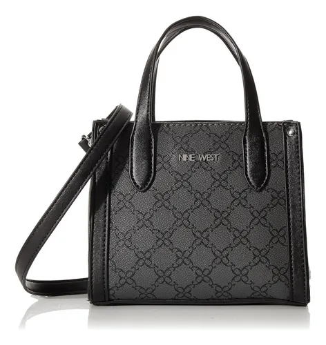 comprar Minibolso Nine West Candance, Bandolera, Negro Azabache, Con