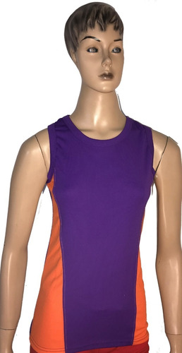 Remera Dama Deportiva Hidrofugo Nautica Surf Gym Running 1-2