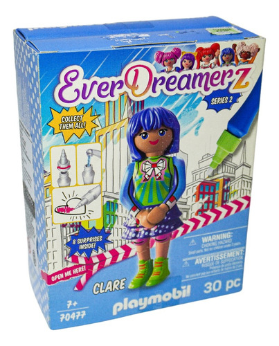 Juguete Playmobil Princesa Clare Everdreamerz Niña Coleccion