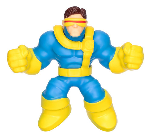 Boneco Elástico Cyclops De 11cm - Goo Jit Zu X-men '97