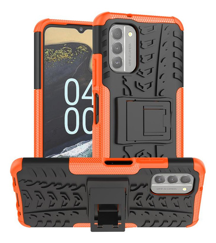 Carcasa Trasera Bumper Bumper De Doble Capa Para Nokia G400