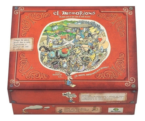 Imagen 1 de 3 de Juego de mesa El memorioso Maldón