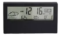Comprar Reloj Despertador Digital Usb\u002Fpilas Temperatura Negro Blanco