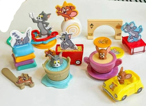 Juguetes Tom Y Jerry. 85°aniversario Mcdonald's (Usado)
