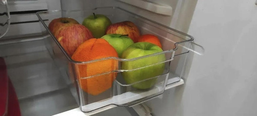 Imagen 2 de 9 de Organizador Para Refrigerador Plástico Transparente 30 Cm