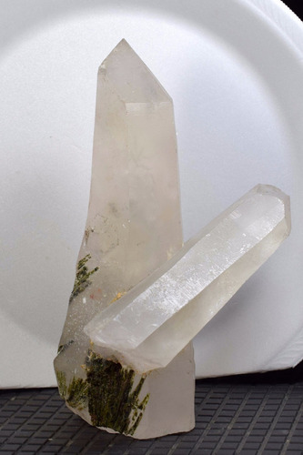 18cm Cuarzo Cristal Gigante Mineral Piedra Semipreciosa Ab35
